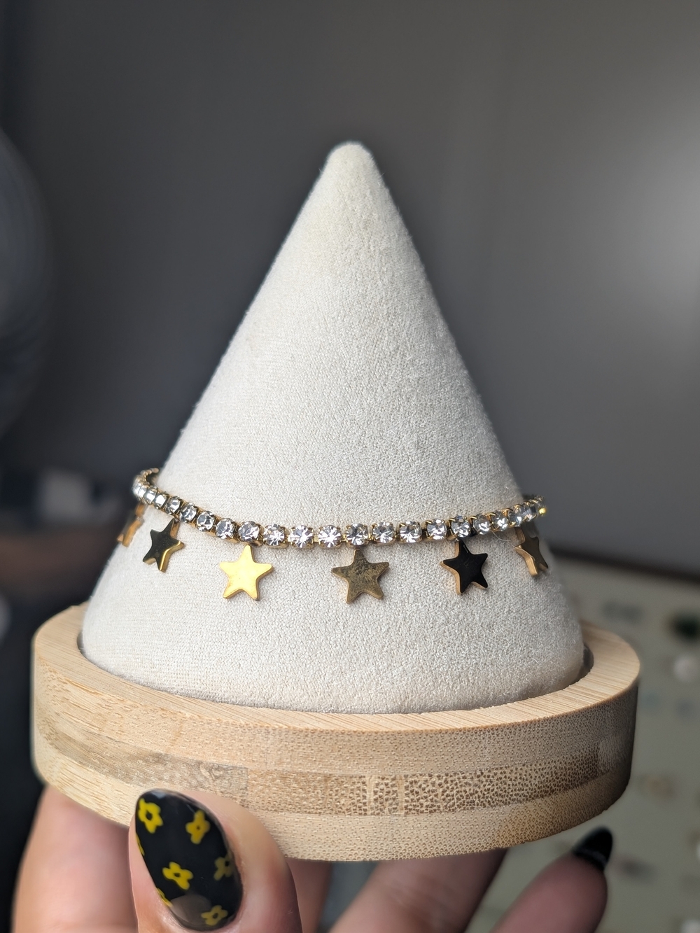 Star Rhinestone Bracelet